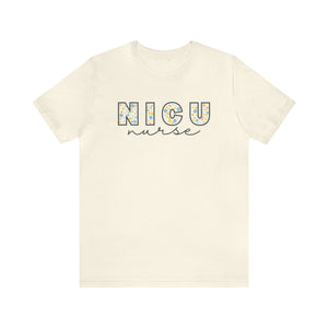 NICU Nurse Floral T-Shirt