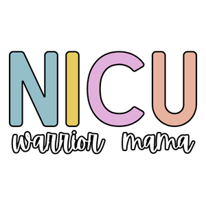NICU Warrior Mama Sticker