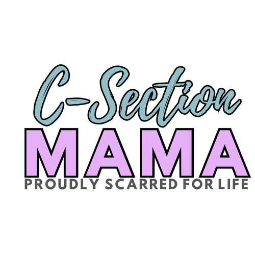 C-Section Mama Sticker