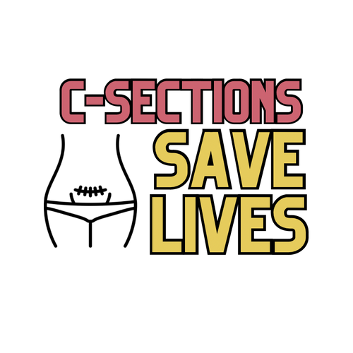 C-Section Saves Lives Sticker