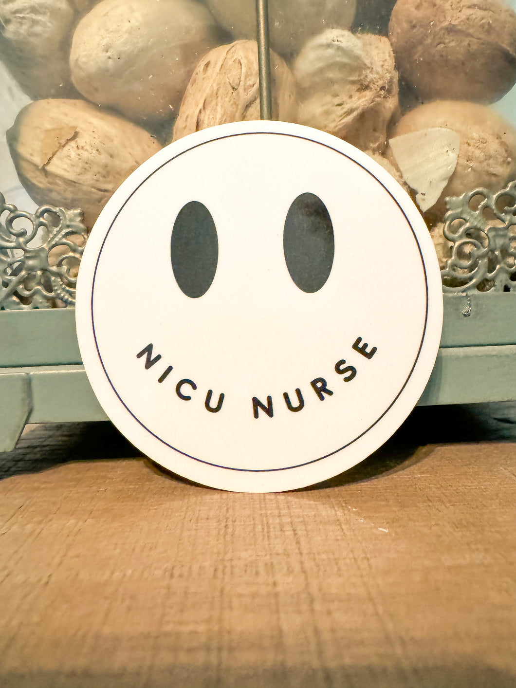 NICU Nurse Smile Sticker